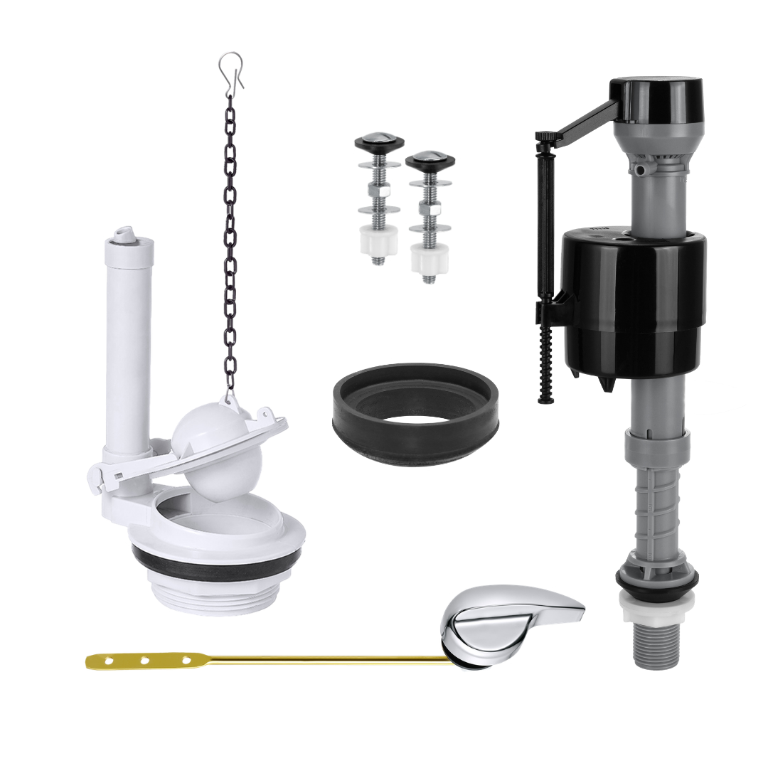 Kit de réparation pour réservoir de toilette de 7,6 cm (3 pouces) avec vanne de remplissage réglable 15/16-14 NPSM | Présentation du produit